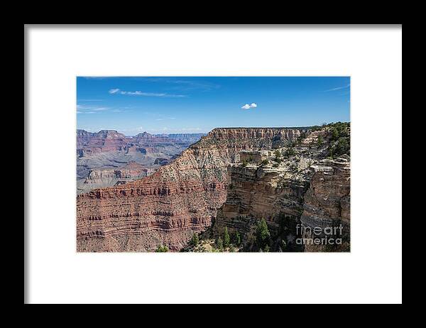 The Grand Canyon Framed Print featuring the digital art The Grand Canyon by Tammy Keyes