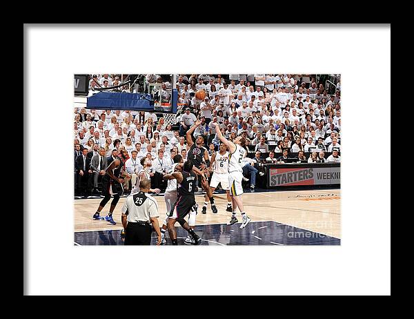 Chris Paul Framed Print featuring the photograph Chris Paul #19 by Andrew D. Bernstein