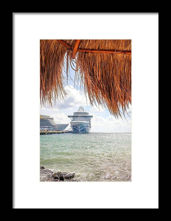 Costa Maya Mexico Framed Print featuring the photograph Costa Maya Mexico by Paul James Bannerman