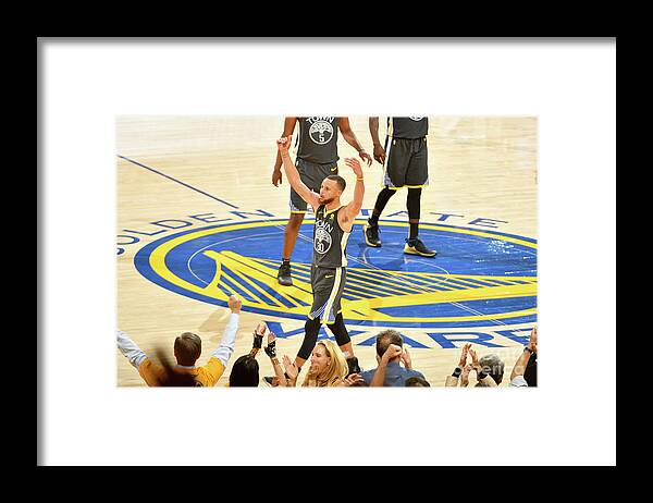 Playoffs Framed Print featuring the photograph Stephen Curry by Jesse D. Garrabrant
