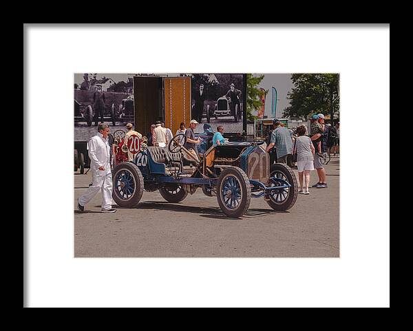 Svra Framed Print featuring the photograph 1911 National Racer by Josh Williams