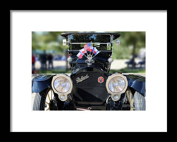 Classic Cars Framed Print featuring the photograph 1915 Packard 135 Twin Six #7690 by Earl Johnson