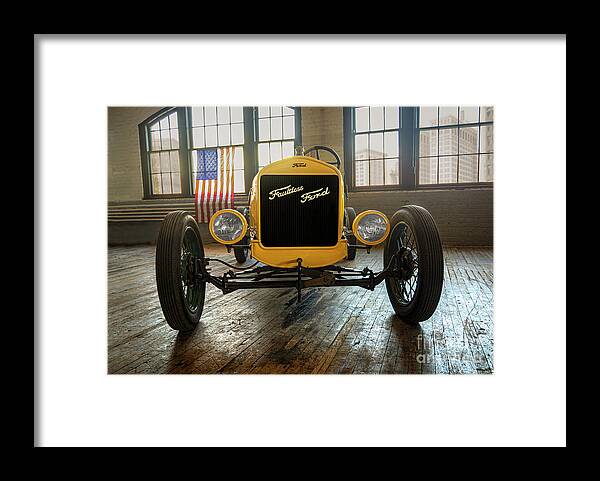 Rat Framed Print featuring the digital art 1926 Ford Model-t Racer by Anthony Ellis