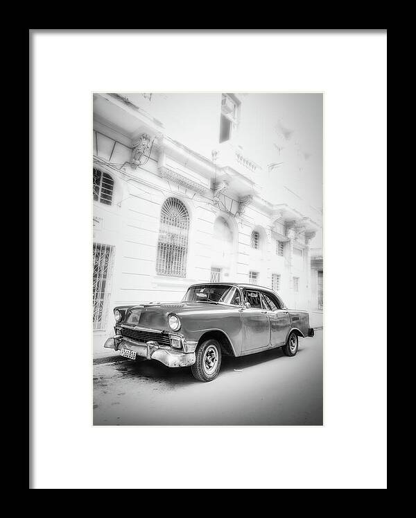 Old Car Framed Print featuring the photograph 1955 Chevy Matter by Micah Offman