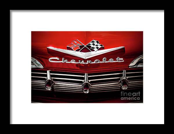 1959 El Camino Details Framed Print featuring the photograph 1959 El Camino Details by Imagery by Charly