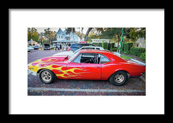 1968 Chevy Camaro Rs/ss 396 Framed Print featuring the photograph 1968 Chevy Camaro RS/SS 396 X138 #1968 by Rich Franco