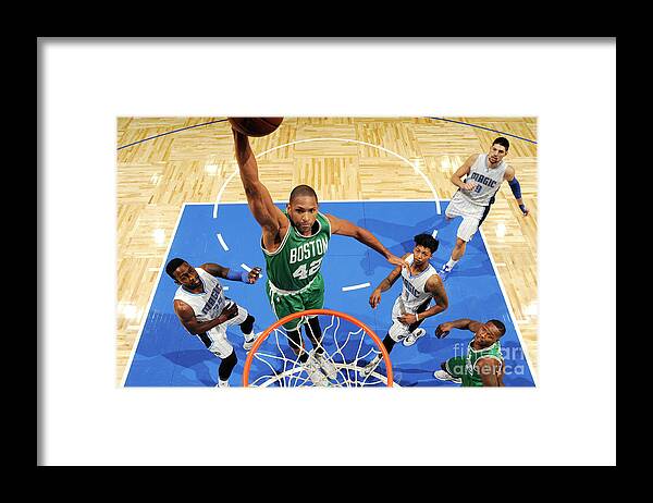 Nba Pro Basketball Framed Print featuring the photograph Al Horford by Fernando Medina