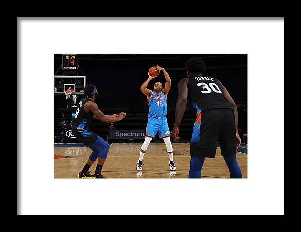 Al Horford Framed Print featuring the photograph Al Horford by Nathaniel S. Butler