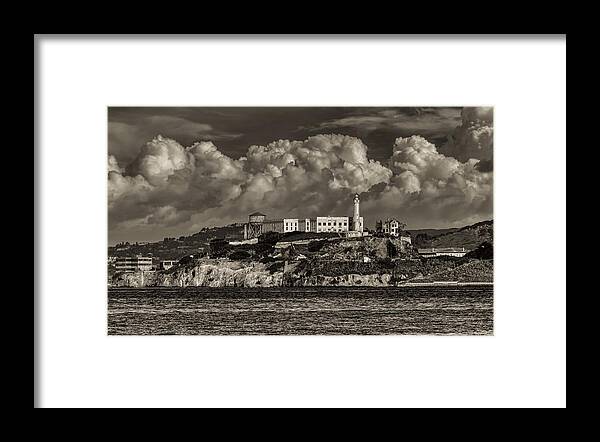 Alcatraz Framed Print featuring the photograph Alcatraz Island #2 by Mountain Dreams