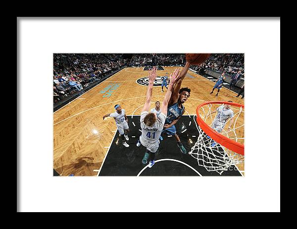 Andrew Wiggins Framed Print featuring the photograph Andrew Wiggins #2 by Nathaniel S. Butler