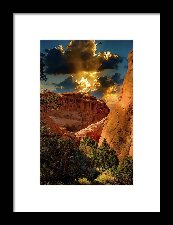Arches Framed Print featuring the photograph Arches National Park #2 by Brian Venghous