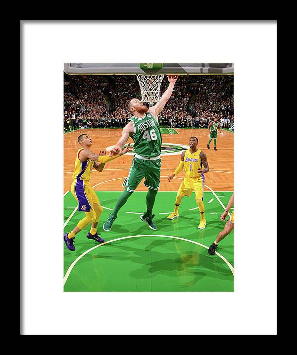 Nba Pro Basketball Framed Print featuring the photograph Aron Baynes by Jesse D. Garrabrant