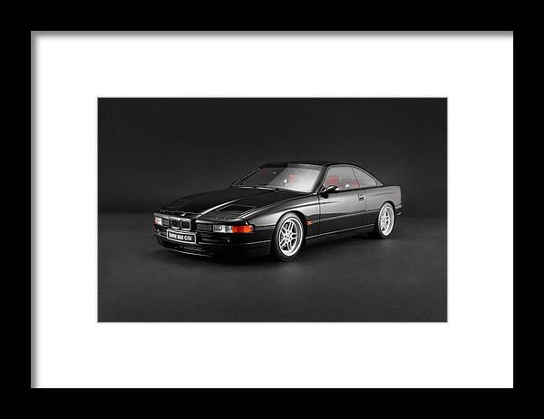 Bmw Framed Print featuring the photograph BMW 850 CSi #2 by Evgeny Rivkin