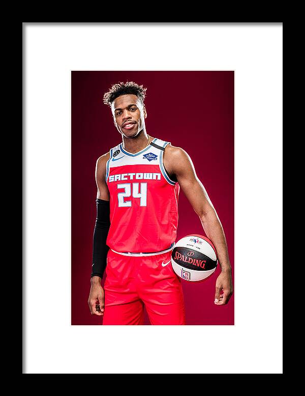 Nba Pro Basketball Framed Print featuring the photograph Buddy Hield by Michael J. LeBrecht II