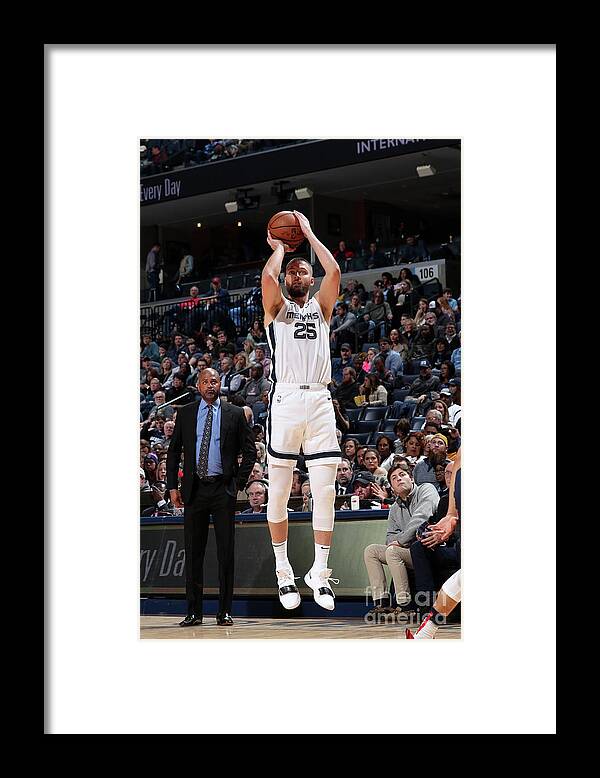 Chandler Parsons Framed Print featuring the photograph Chandler Parsons #2 by Joe Murphy