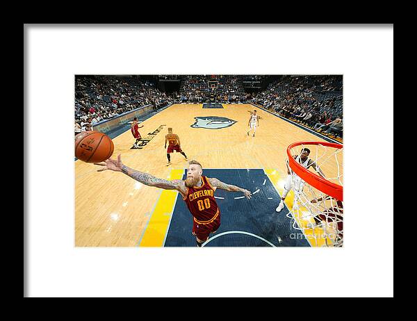 Nba Pro Basketball Framed Print featuring the photograph Chris Andersen by Joe Murphy
