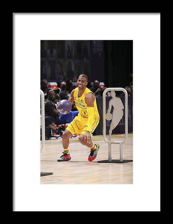 Chris Paul Framed Print featuring the photograph Chris Paul #2 by Nathaniel S. Butler