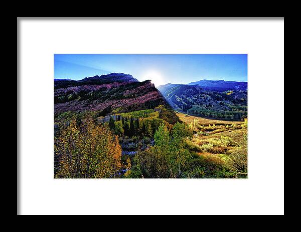 Co Framed Print featuring the photograph Fall colors, Colorado #8 by Doug Wittrock