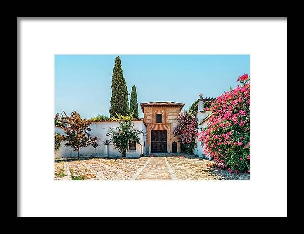 Ancient Framed Print featuring the photograph Cordoba Street #2 by Manjik Pictures
