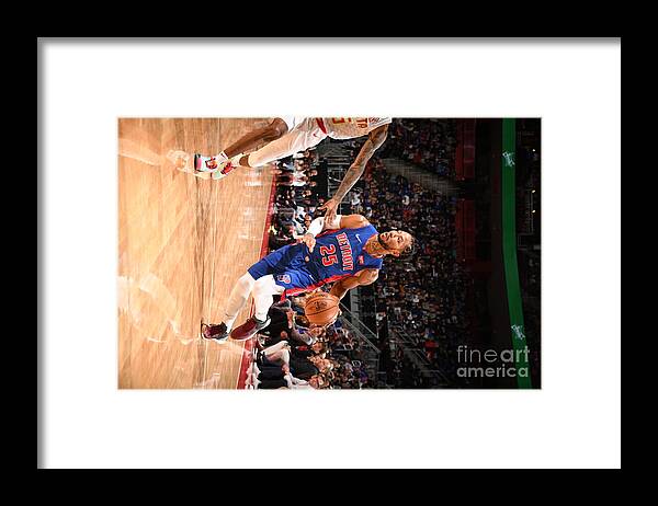 Nba Pro Basketball Framed Print featuring the photograph Derrick Rose by Chris Schwegler