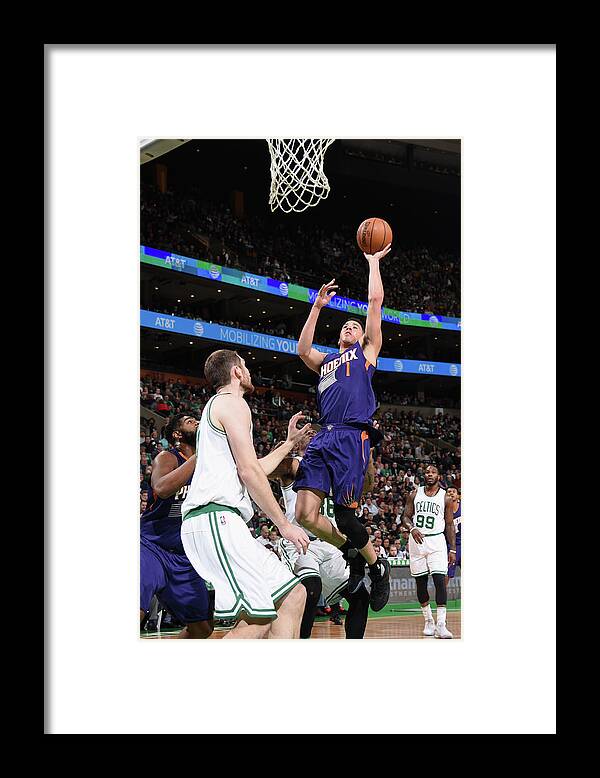 Devin Booker Framed Print featuring the photograph Devin Booker #2 by Brian Babineau
