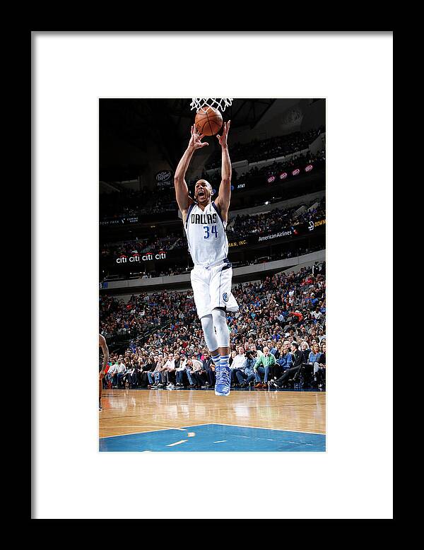 Nba Pro Basketball Framed Print featuring the photograph Devin Harris by Glenn James