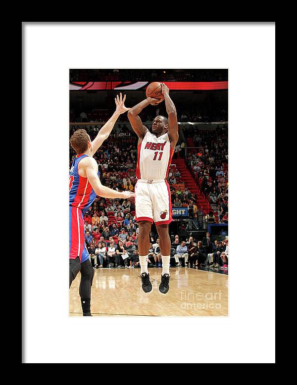 Nba Pro Basketball Framed Print featuring the photograph Dion Waiters by Oscar Baldizon