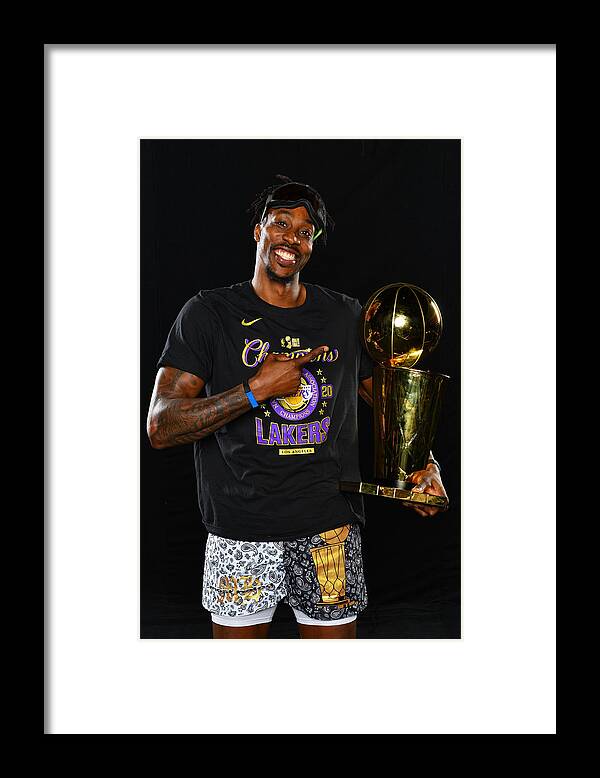 Dwight Howard Framed Print featuring the photograph Dwight Howard by Jesse D. Garrabrant