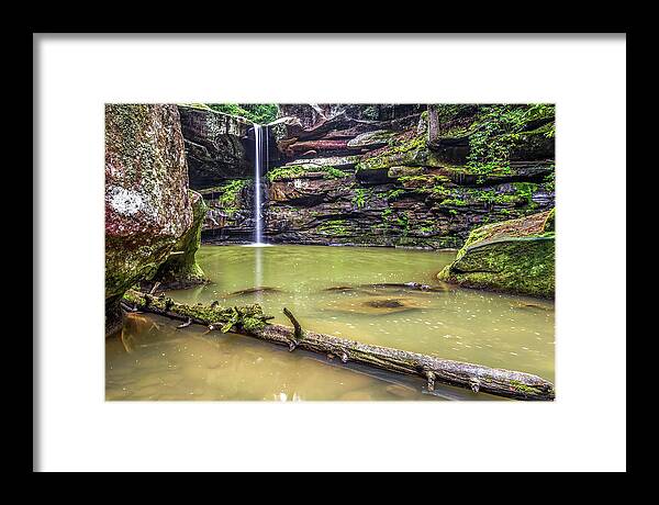 Fall Framed Print featuring the photograph Waterlogged by Ed Newell