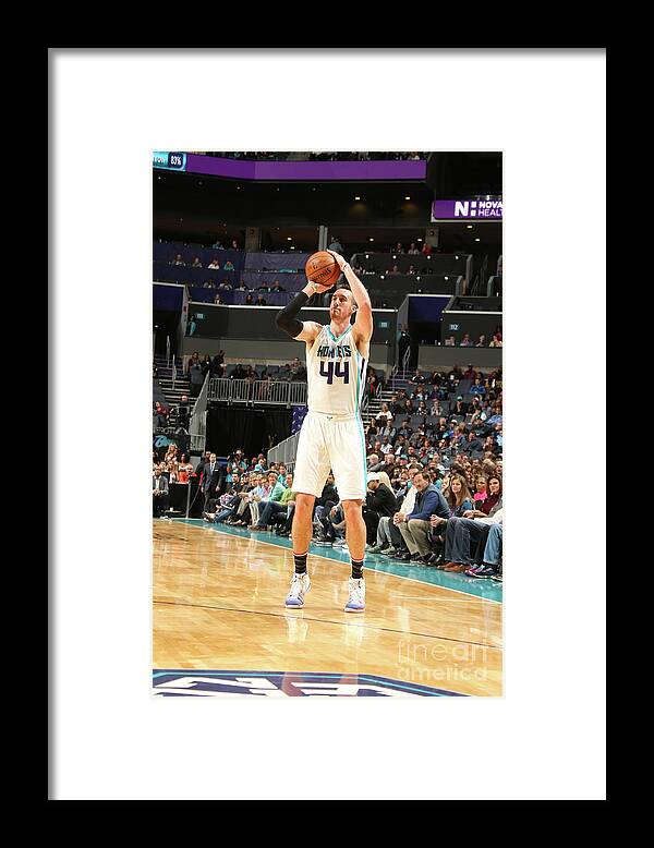 Nba Pro Basketball Framed Print featuring the photograph Frank Kaminsky by Kent Smith