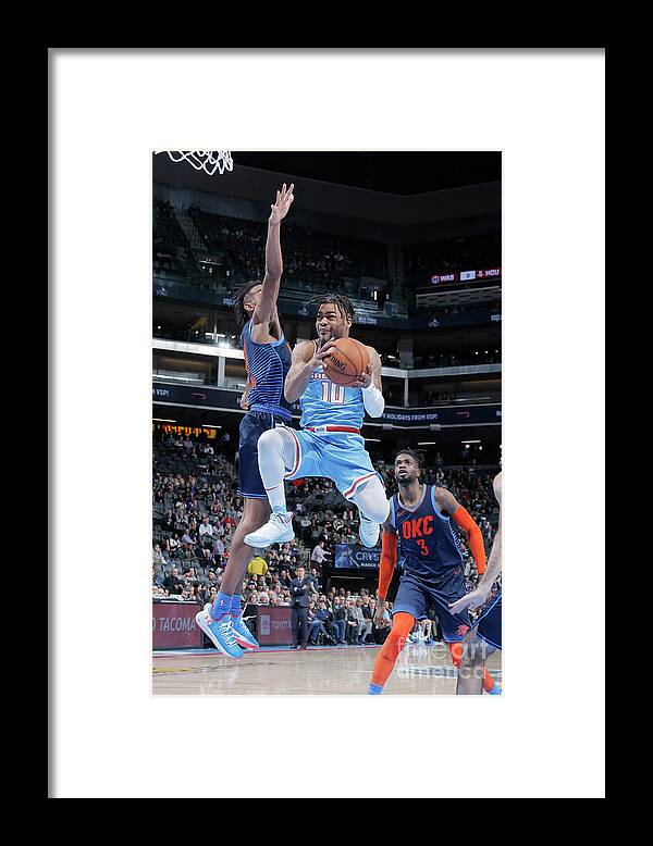 Frank Mason Iii Framed Print featuring the photograph Frank Mason #2 by Rocky Widner