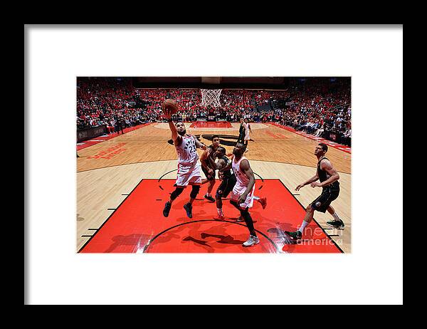 Nba Pro Basketball Framed Print featuring the photograph Fred Vanvleet by Jesse D. Garrabrant