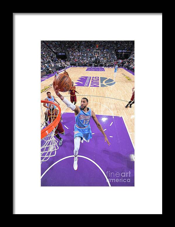 Nba Pro Basketball Framed Print featuring the photograph Garrett Temple by Rocky Widner