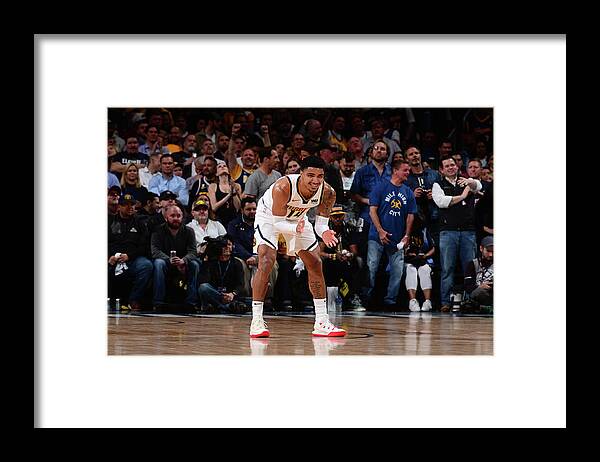 Playoffs Framed Print featuring the photograph Gary Harris by Bart Young