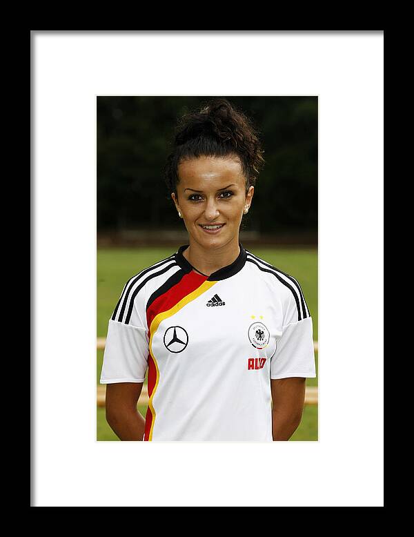 People Framed Print featuring the photograph Germany - Women's Team Presentation by Alex Grimm