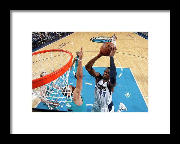 Nba Pro Basketball Framed Print featuring the photograph Harrison Barnes by Glenn James