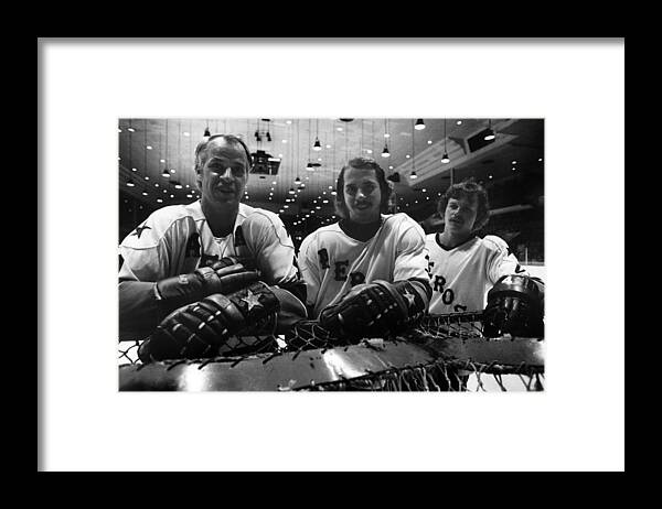 Sport Framed Print featuring the photograph Houston Aeros #2 by B Bennett