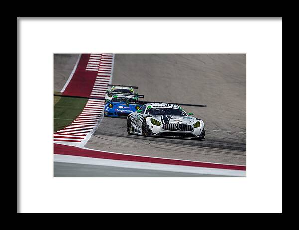 Car Framed Print featuring the photograph IMSA at Circuits of the Americas #2 by Brian Cleary
