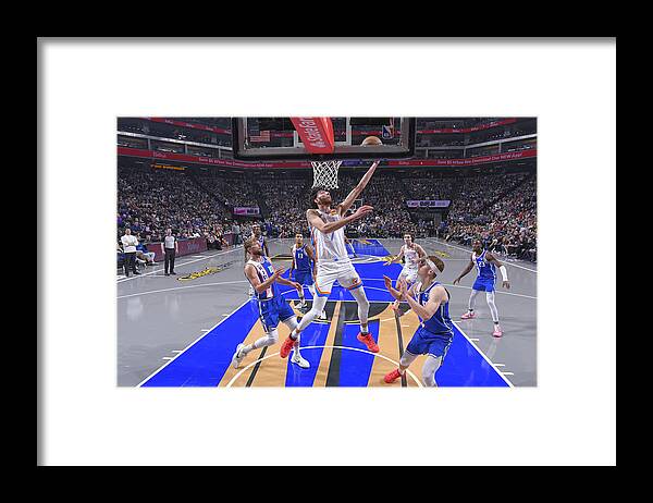 Nba Pro Basketball Framed Print featuring the photograph In-Season Tournament - Oklahoma City Thunder v Sacramento Kings #2 by Rocky Widner