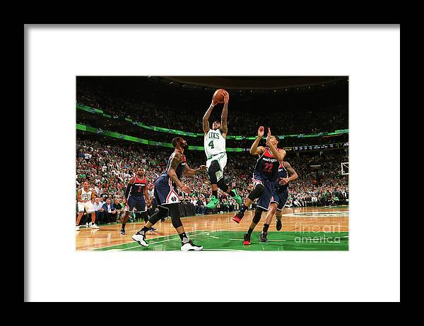 Playoffs Framed Print featuring the photograph Isaiah Thomas by Ned Dishman