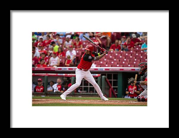 Great American Ball Park Framed Print featuring the photograph J. P. Crawford #2 by Brace Hemmelgarn