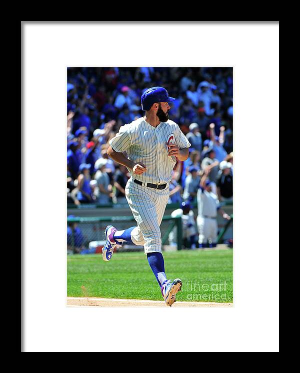 People Framed Print featuring the photograph Jake Arrieta #2 by David Banks
