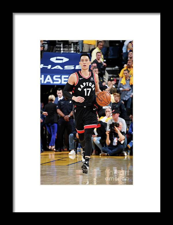 Jeremy Lin Framed Print featuring the photograph Jeremy Lin #2 by Andrew D. Bernstein