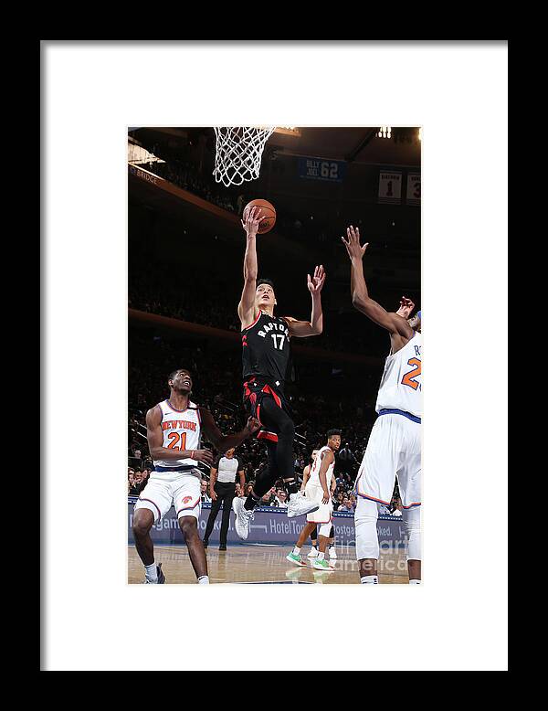 Jeremy Lin Framed Print featuring the photograph Jeremy Lin #2 by Nathaniel S. Butler