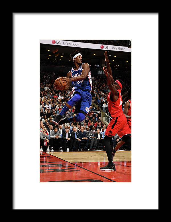 Nba Pro Basketball Framed Print featuring the photograph Jimmy Butler by Ron Turenne
