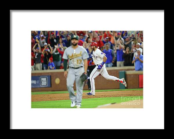 Ninth Inning Framed Print featuring the photograph Joey Gallo #2 by Rick Yeatts