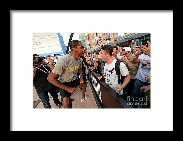 Event Framed Print featuring the photograph Kevin Durant by David Dow