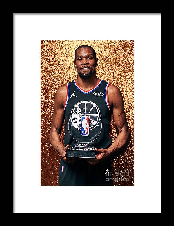 Nba Pro Basketball Framed Print featuring the photograph Kevin Durant by Jennifer Pottheiser