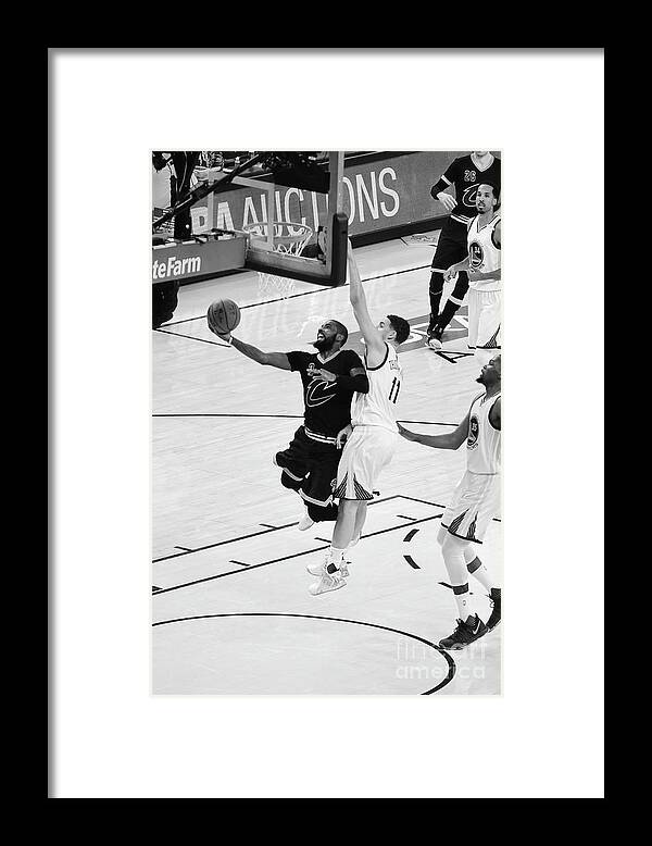 Playoffs Framed Print featuring the photograph Kyrie Irving by Andrew D. Bernstein