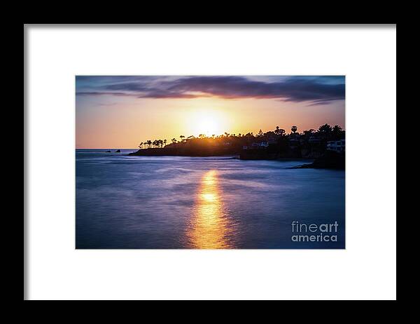 2015 Framed Print featuring the photograph Laguna Beach California Sunset Photo #2 by Paul Velgos